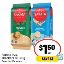 Ritchies Sakata Rice Crackers offer