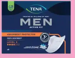 Priceline Tena Men Active Fit Absorbent Protector Level 3 offer