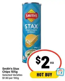 Ritchies Smith's Stax Chips offer