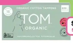 Priceline Tom organic regular tampons offer