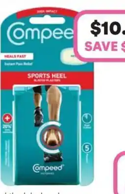 Priceline Compeed Sports Heel Blister Plasters offer
