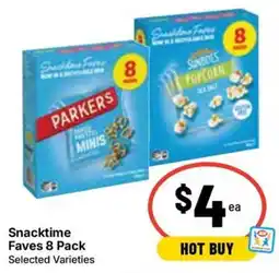 Ritchies Snacktime Faves 8 Pack Selected Varieties offer