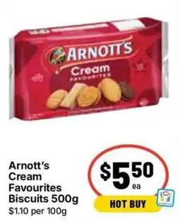 Ritchies Arnott's Cream Favourites Biscuits offer