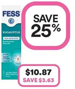 Priceline Eucalyptus Nasal Spray offer