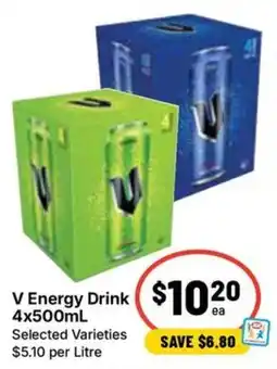 Ritchies V Energy Drink offer