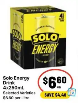 Ritchies Solo Energy Drink offer