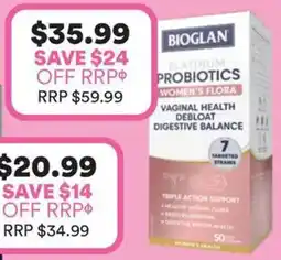 Priceline Platinum Probiotics Women's Flora offer