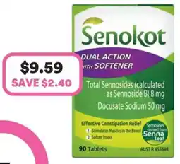 Priceline Senokot Dual Action with Softener offer