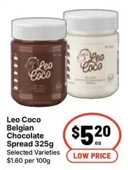 Ritchies Leo Coco Belgian Chocolate Spread offer
