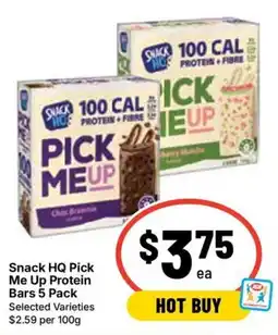 Ritchies Snack HQ Pick Me Up Protein Bars offer