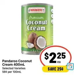 Ritchies Pandaroo Coconut Cream offer