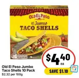 Ritchies Old El Paso Jumbo Taco Shells offer