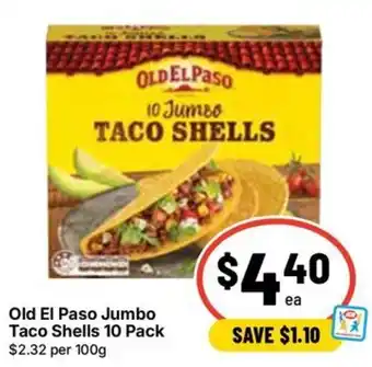 Ritchies Old El Paso Jumbo Taco Shells offer