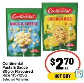 Ritchies Continental Pasta & Sauce offer