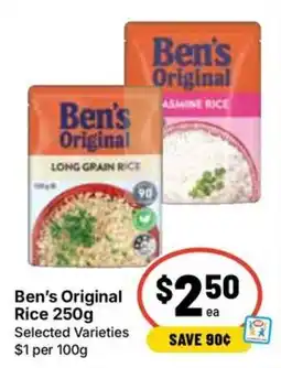 Ritchies Ben's Original Rice offer
