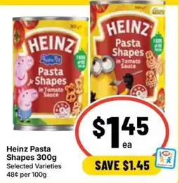 Ritchies Heinz Pasta Shapes offer