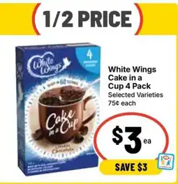 Ritchies White Wings Cake in a Cup offer