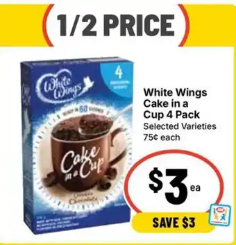 Ritchies White Wings Cake in a Cup offer