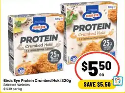 Ritchies Birds Eye Protein Crumbed Hoki offer