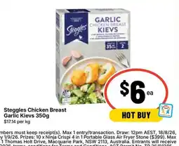 Ritchies Steggles Chicken Breast Garlic Kievs offer