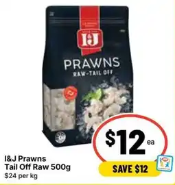 Ritchies I&J Prawns Tail Off Raw offer
