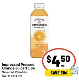 Ritchies Impressed Pressed Orange Juice offer