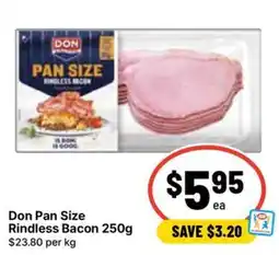Ritchies Don Pan Size Rindless Bacon offer