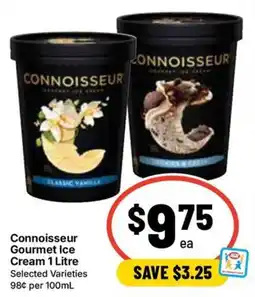 Ritchies Connoisseur Gourmet Ice Cream offer