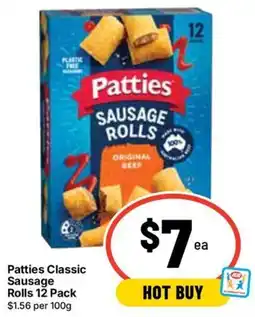Ritchies Patties Classic Sausage Rolls offer
