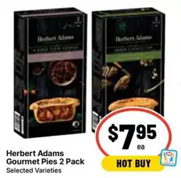 Ritchies Herbert Adams Gourmet Pies offer