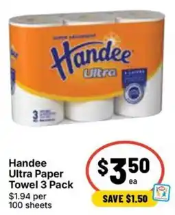 Ritchies Handee Ultra Paper Towel offer