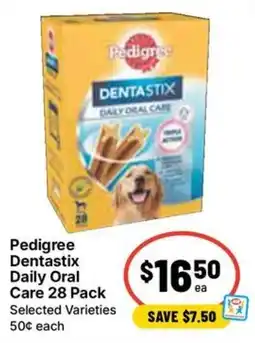 Ritchies Pedigree Dentastix Daily Oral Care offer