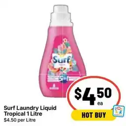 Ritchies Surf Laundry Liquid Tropical offer