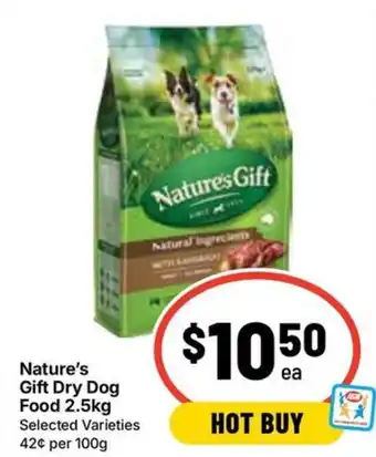 Ritchies Nature's Gift Dry Dog Food offer
