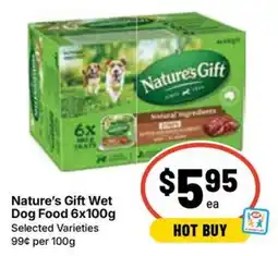 Ritchies Nature's Gift Wet Dog Food offer