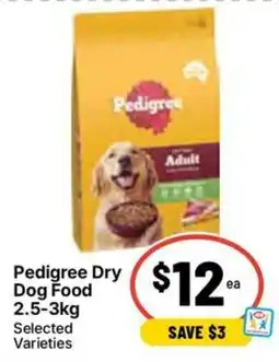 Ritchies Pedigree Dry Dog Food offer