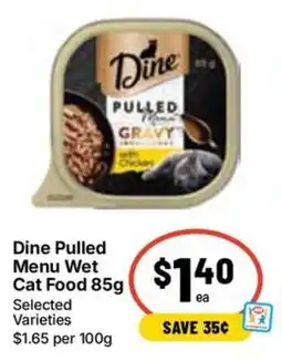Ritchies Dine Pulled Menu Wet Cat Food offer