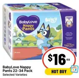 Ritchies BabyLove Nappy Pants offer