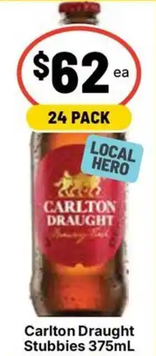 Ritchies Carlton Draught Stubbies offer