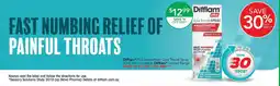 Terry White Difflam Plus Anaesthetic Sore Throat Spray offer