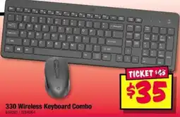JB Hi-Fi HP 330 Wireless Keyboard Combo offer