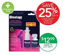 Terry White Dimetapp Nasal Spray Decongestant offer
