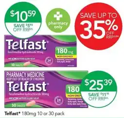 Terry White Telfast 180mg offer