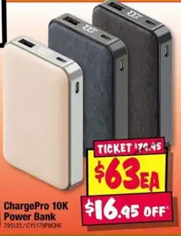 JB Hi-Fi ChargePro 10K Power Bank offer
