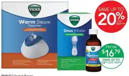 Terry White Vicks Warm Steam Vaporizer offer