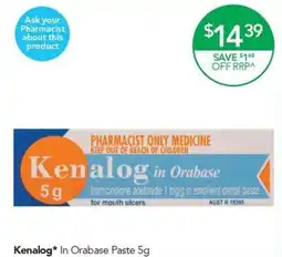 Terry White Kenalog* In Orabase Paste offer