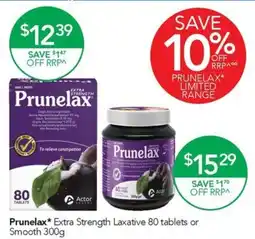 Terry White Prunelax Extra Strength Laxative offer