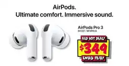 JB Hi-Fi AirPods Pro 3 offer