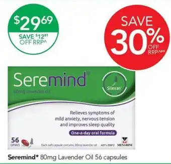 Seremind 80mg Lavender Oil