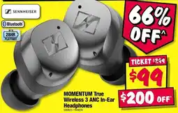 JB Hi-Fi Momentum True Wireless 3 ANC In Ear Headphones offer